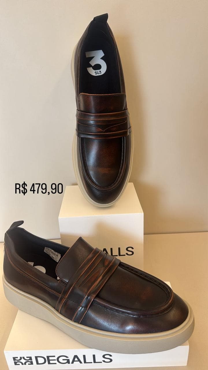 Sapato Casual SL3 Marrom